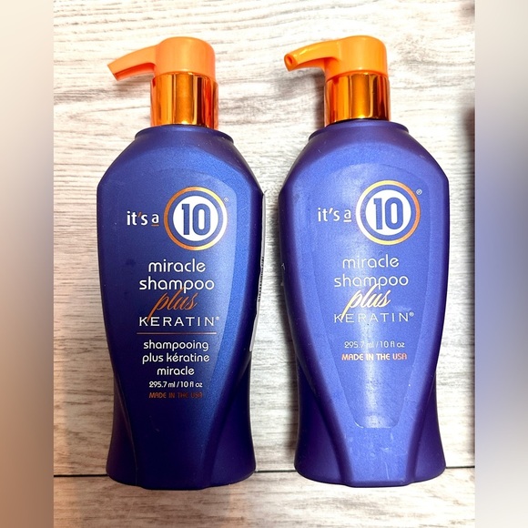 It’s a 10 miracle, Shampoo and Conditioner plus Keratin Hair Care Treatment - Picture 2 of 5